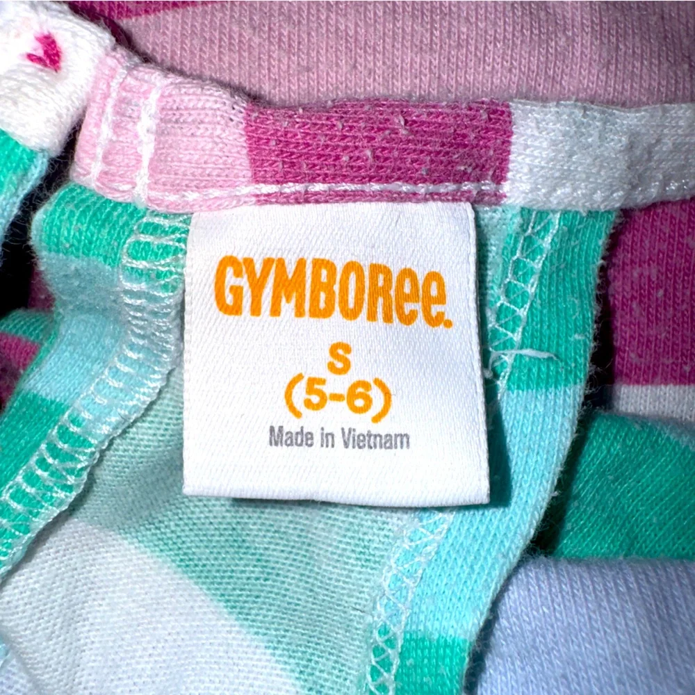 Gymboree Stripe Maxi Dress Girl Small 5-6 Easter Spring Long Pastel Summer Party